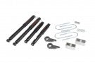 BEL635ND 82-97 Chevrolet S10/S15 Pickup Blazer (4WD) 1^to 3^F/2^R drop 91-93 Typhoon/Syclone 1^or 2^ F/2^R drop W/ Nitro Drop II Shocks