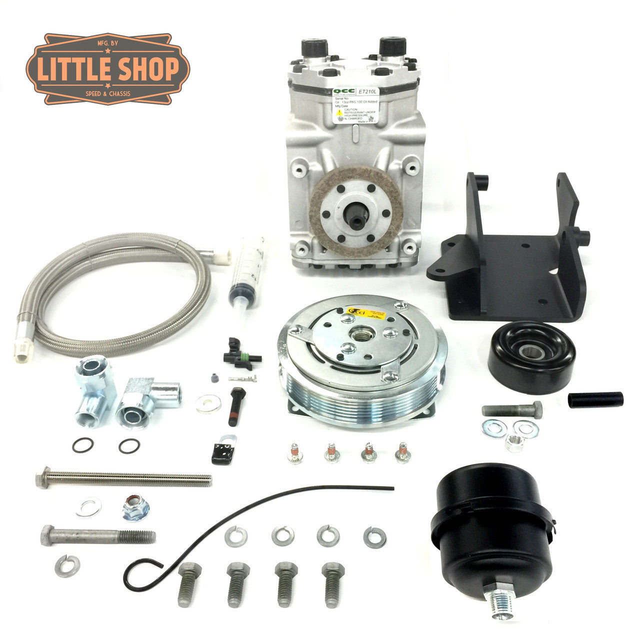 LSMFG-Pre V-EDC 90-95 GM 4.3 5.0 5.7 Pre-Vortec Engine Driven Compressor Kit