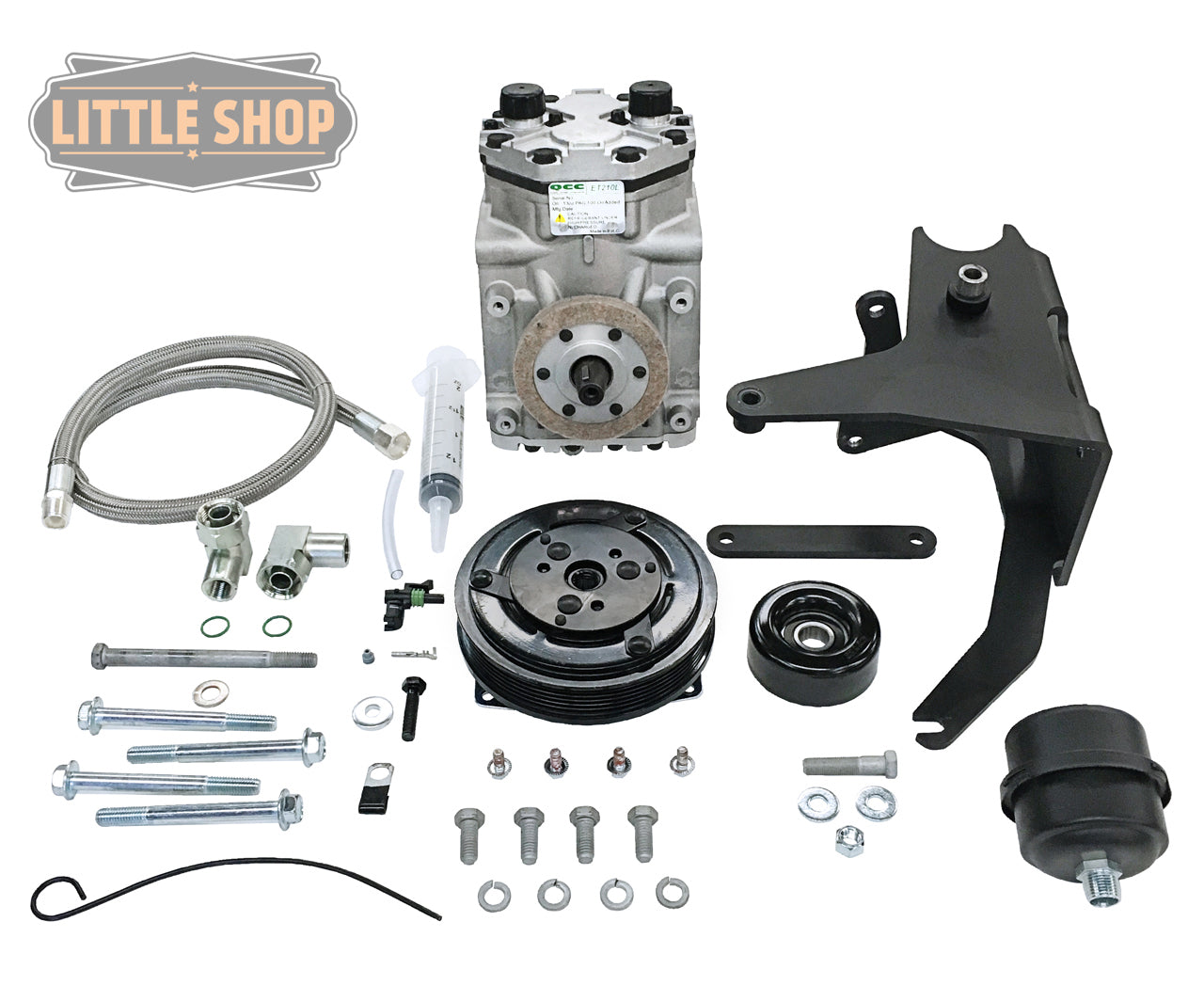 LSMFG-Vortec-EDC 96-07 GM 4.3 5.0 5.7 Vortec Engine Driven Compressor Kit