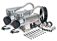 VIA48532 Viair 485C ^Dual Pack^ (2) 485C PLATINUM Compressors100% Duty Cycle @ 200psi (2) Relays (1) 200psi pressure switch AA-3692
