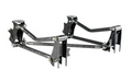 PHA Universal SUV Parallel 4 Link /Phat Phabz ^SUV^ 4-Link features 24^ Center to center link bars and the front brackets fit to 2x3 stock tube. Fits 3.25^ axle. -Diagonal bar included with heims. -All additional hardware included.