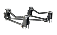 PHA Universal SUV Parallel 4 Link /Phat Phabz ^SUV^ 4-Link features 24^ Center to center link bars and the front brackets fit to 2x3 stock tube. Fits 3.25^ axle. -Diagonal bar included with heims. -All additional hardware included.