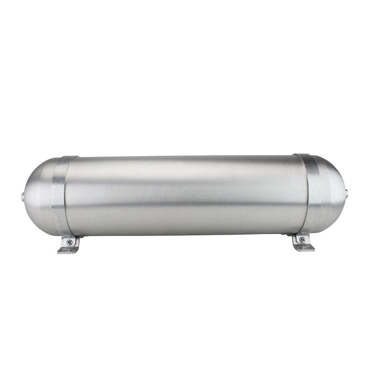 ST6242501 Seamless Tanks Aluminum Air Tank 24^ Length 6.625^ Diameter (5) 1/4^ Ports 200psi Rated 2.89 Gallons