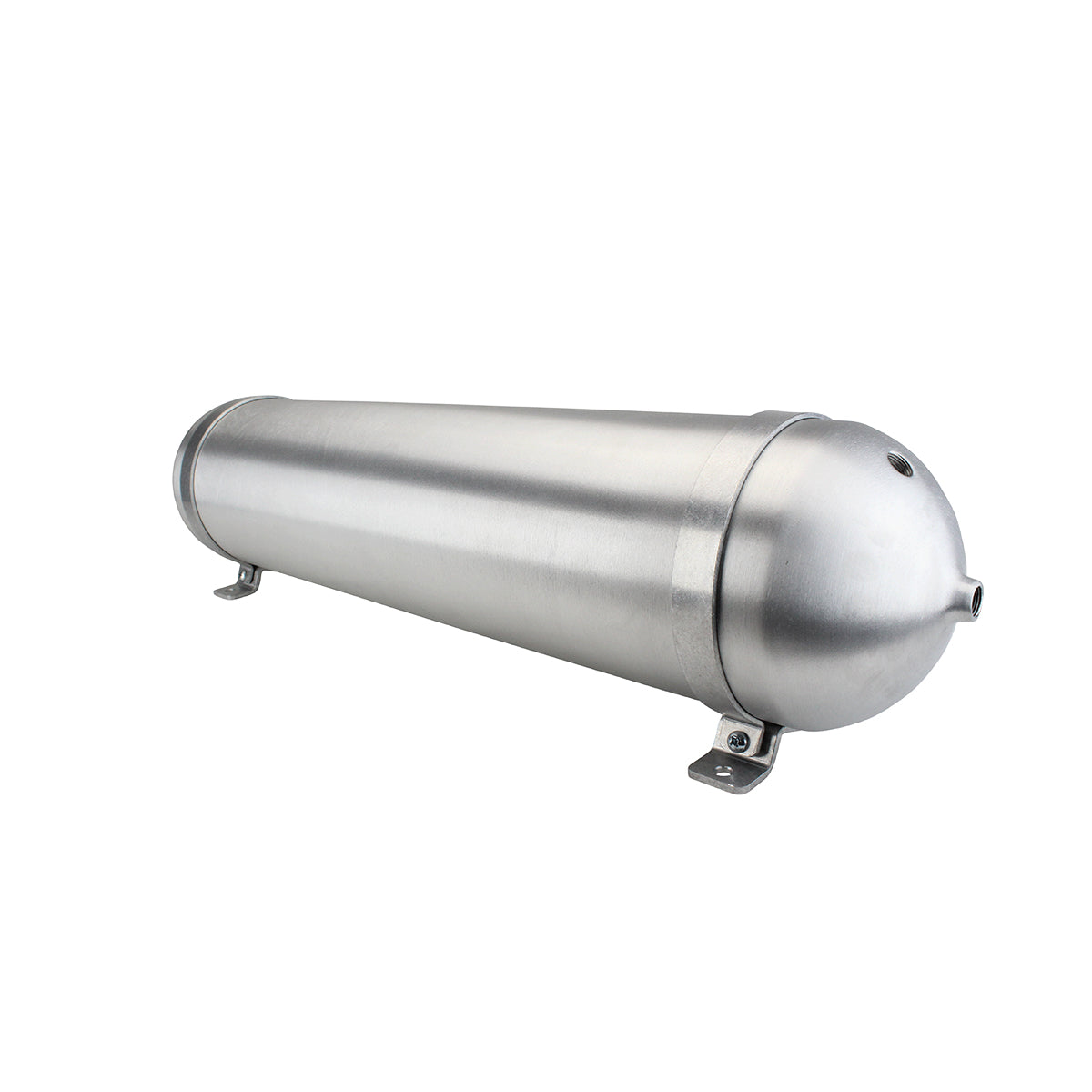 ST6323801 Seamless Tanks Aluminum Air Tank 32^ Length 6.625^ Diameter (4) 3/8^ Ports (1) 1/4^ Port 200 psi Rated 4 Gallons AA-3942