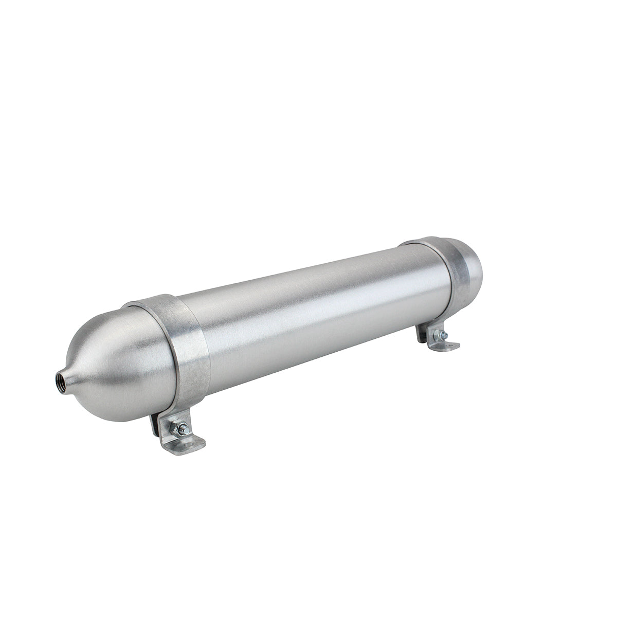 ST2182501 Seamless Tanks Aluminum Air Tank 18^ Length 2.875^ Diameter (2) 1/4^ Ports 200psi Rated Actual Volume .314 Gallons