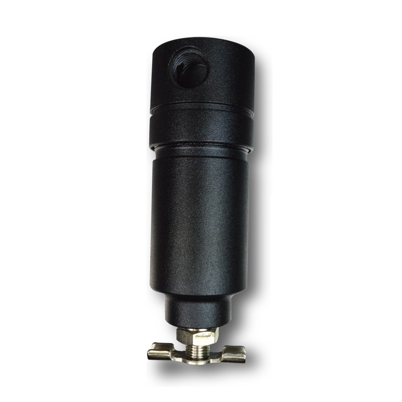 AVSCOMWAT-BK-38 Black Aluminum Water Trap 3/8^
