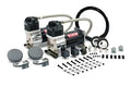 VIA28002 Viair 280C ^Dual Pack^ (2) 280C ^Silver & Black^ Compressors (2) Relays (1) 150psi Pressure Switch