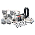 VIA48032 Viair 480C CHROME ^Dual Pack^ (2) 480C Compressors(2) Relays (1) 200psi pressure switch
