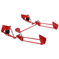 KPC 4CB0-C81 KP Components 07- 15 Chevy Silverado Bolt On 4-link Cantilever Kit (Includes Frame/Axle Brackets4-LinkCantilever Bars End Links Panhard Bar BaseShocks and Hardware *** Specify Wheel Size For Dogbones 18^ 20^ 22^ 24^