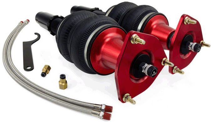 AIR-78570 B9 Platform: 16-19 Audi A4/S4 Quattro Sedan & Avant 17-19 Allroad 18-19 RS4 Quattro (with 53mm lower mount only) - Front Performance Kit