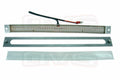 AVSLED11-RC 11^ Red Third Brake LED Light 1 Red LED Light 1 Clear Lense 1 Steel Template