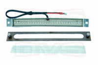 AVSLED7-RC 7.5^ Red Third Brake LED Light 1 Red LED Light 1 Clear Lense 1 Steel Template
