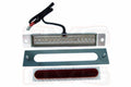 AVSLED4-RR 4.5^ LED Side Marker/Signal Light 1 Red LED Light 1 Lense 1 Steel Template