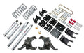 BEL770SP 95-02 Chevrolet Astro/Safari (2WD with Factory Steel Leaf) 3 F/3.5 R drop W/ Street Performance Shocks