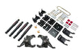 BEL768ND 95-02 Chevrolet Astro/Safari (2WD with Factory Steel Leaf) 2 F/3.5 R drop W/ Nitro Drop II Shocks