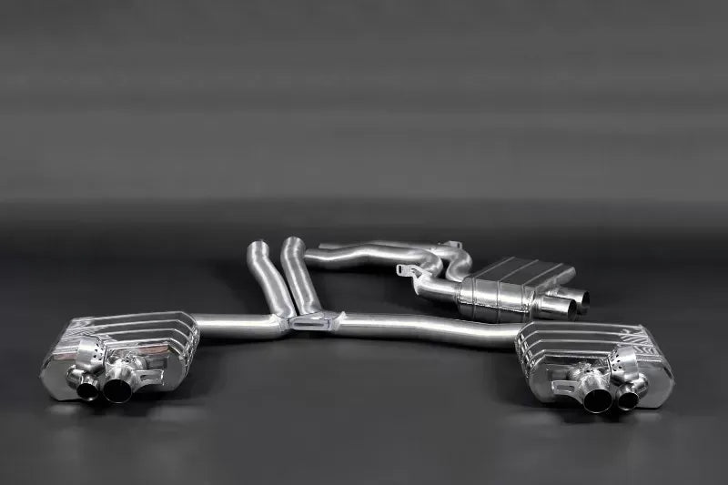 Capristo Exhaust Valved Exhaust System & Mid-Pipes for Audi RS4 B8 2013-2015, T309 Stainless Steel