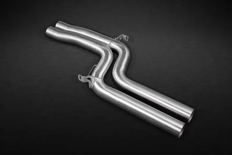 Capristo Exhaust Middle Silencer Race Pipes for Audi RS4/RS5 (B8) 2013-2015 T309 Stainless Steel