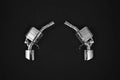 Capristo Exhaust Valved System with Oval Tips for Audi RS4 B9 2018-2023, T309 Stainless Steel