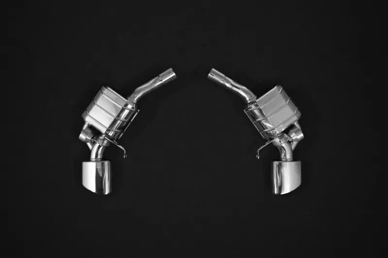 Capristo Exhaust Valved System with Oval Tips for Audi RS4 B9 2018-2023, T309 Stainless Steel