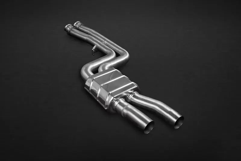 Capristo Exhaust Spare Pipes with Muffler for BMW M3 M4 F80 F82 F83 2015-2020