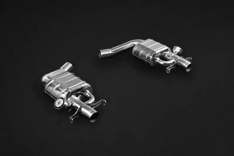 Capristo Exhaust Valved System & Mid-Pipes with CES-3 Remote for 2014-2017 Mercedes S63 AMG V8 BiTurbo