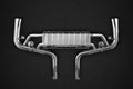Capristo Exhaust Valved Exhaust System with Mid-Pipes & CES-3 Remote for 2016-2018 Mercedes-Benz GLE63 AMG S Coupe