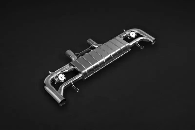 Capristo Exhaust Valved Exhaust System Mid-Pipe with CES-3 Remote for 2016-2018 Mercedes GLC63 AMG