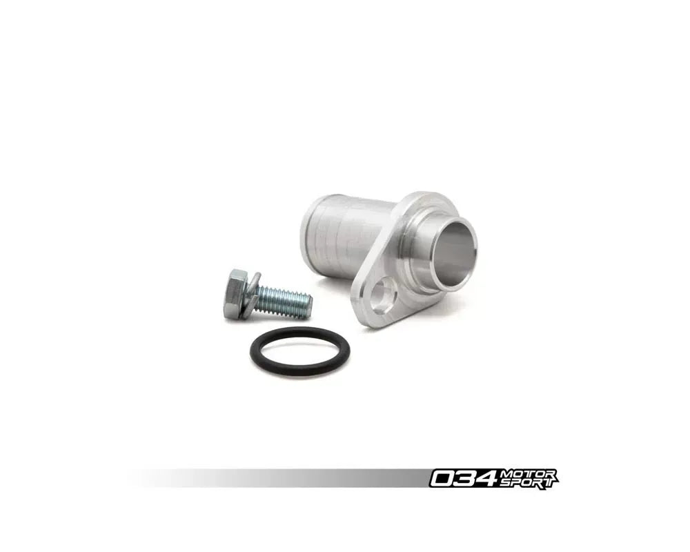 034 Motorsports Block Coolant Adapter 25mm for Audi I5 20V - Billet Aluminum, CNC-Machined