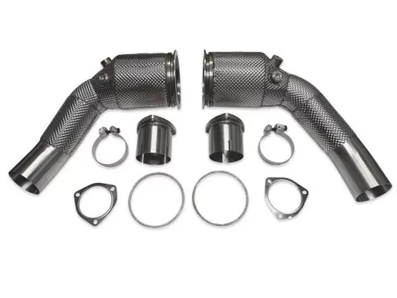 034 Motorsports Stainless Steel Racing Catalyst Set Audi RS6 | RS7 C8 4.0 TFSI 2019-2025