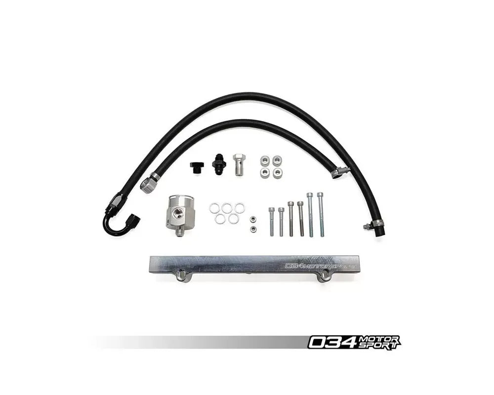 034Motorsport Drop-In High Flow Fuel Rail Upgrade Kit for Audi 1.8T & VW 1.8T (B5, Mk1, MkIV)