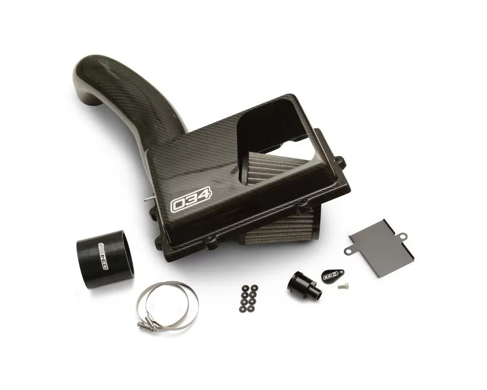 034 Motorsports X34 Carbon Fiber Cold Air Intake System for Audi A3/S3/TT/TTS & VW Golf/GTI/R/GLI 1.8T/2.0T