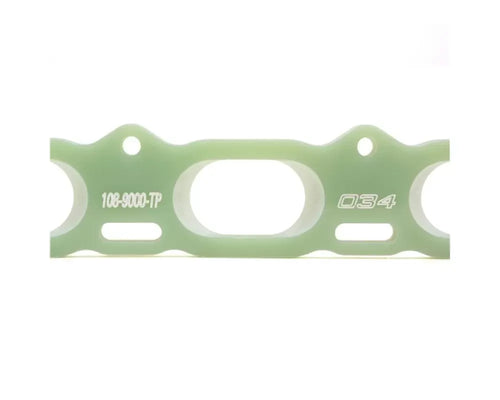 034 Motorsports Intake Manifold Spacer 1.8T 10mm Thick with Transition Port & Gaskets