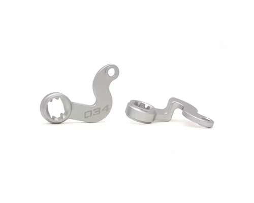 034 Motorsports Billet Aluminum Intake Manifold Flap Linkage Pair for 2006-2009 Audi RS4 4.2L FSI