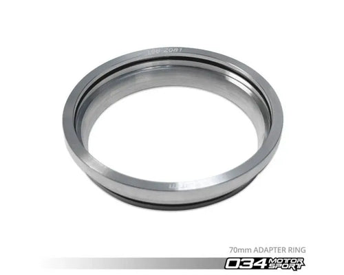034 Motorsports 4" DAZA Turbo Inlet Pipe Adapter Ring 70mm for Audi RS3 TTRS 2017-2020