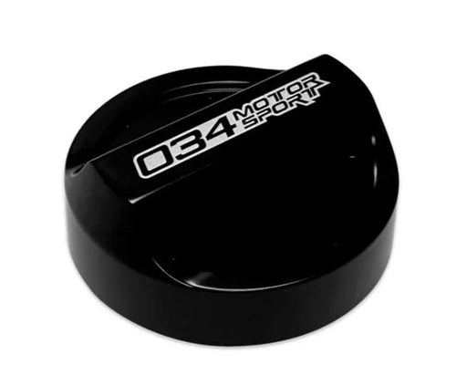 034 Motorsports Billet Oil Cap for Audi VW EA888 Gen 4 2.0 TFSI 2021+ Black Aluminum