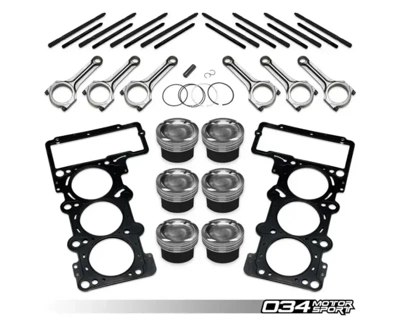 034 Motorsports Bottom End Engine Upgrade Package Audi Supercharged Engines EA837 3.0T 2005-2021