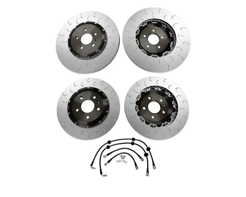 034Motorsport Dynamic+ Braking Package for Audi RS5 B9/B9.5 2018-2025 - 2-Piece Rotors & Lines