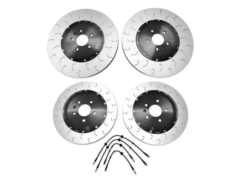 034Motorsport Dynamic+ Braking Package for Audi S6/S7 C7 2012-2018 - 2-Piece Floating Rotors