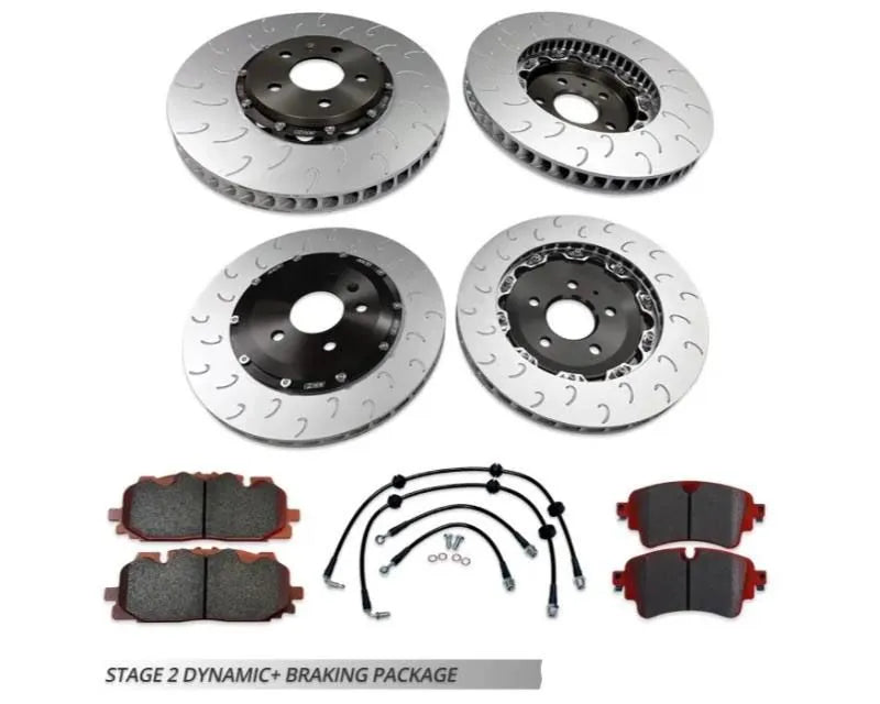 034Motorsport Stage 2 Dynamic+ Braking Package for Audi S4/S5/SQ5 2018+ 3.0 TFSI
