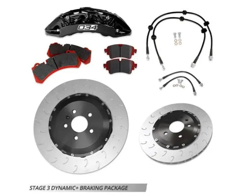 034 Motorsports Stage 3 Black Dynamic+ Braking Package for Audi S4 | S5 | SQ5 2018+