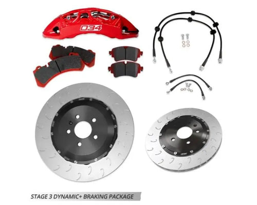 034 Motorsports Stage 3 Red Dynamic+ Braking Package for Audi S4 | S5 | SQ5 2018+