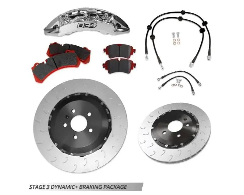 034Motorsport Stage 3 Nickel Dynamic+ Braking Package for Audi RS4/RS5 2018+ 2.9 TFSI