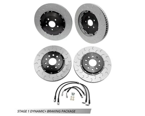 034 Motorsports Stage 1 Dynamic+ Braking Package for Audi TTRS 2.5 TFSI EVO 2018-2022