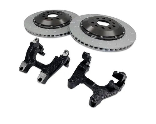 034 Motorsports Stage 2 Black Dynamic+ Braking Package for Audi TTRS 2.5 TFSI EVO 2018-2022