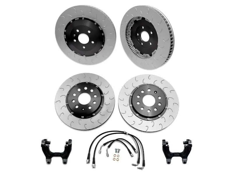 034 Motorsports Stage 2 Black Dynamic+ Braking Package for Audi 8V.5 RS3 2017-2022