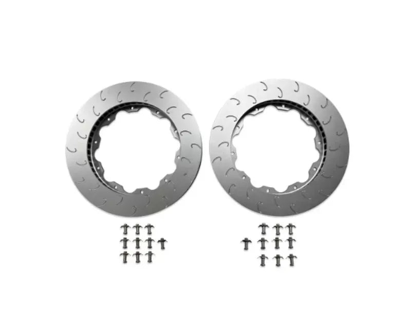 034 Motorsport 390x34mm Replacement Front Rotor Ring Set Gen 1 & Gen 1.5 Audi R8 2006-2015
