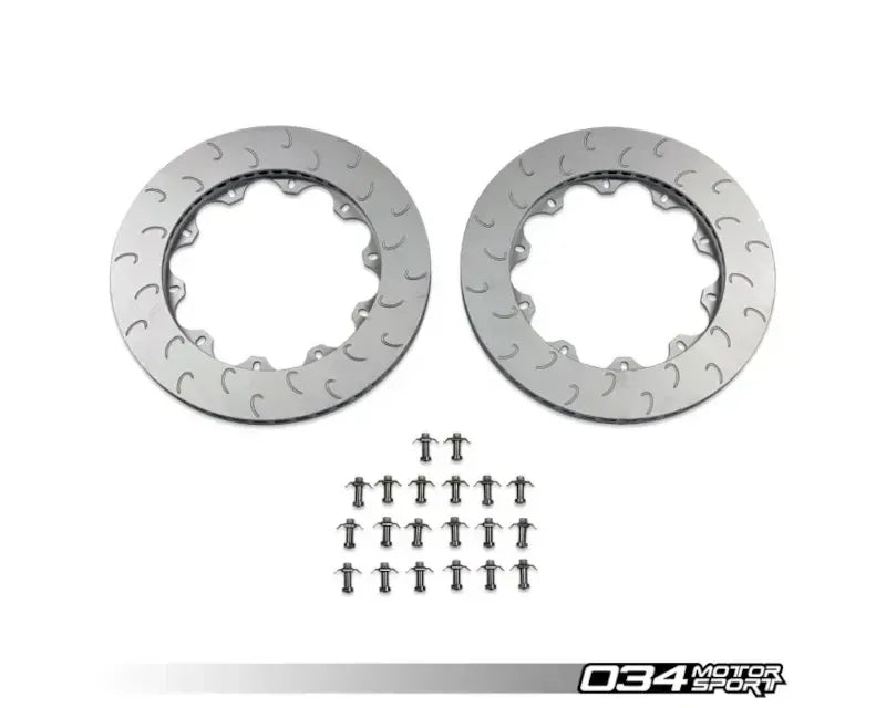 034 Motorsports Replacement Front Rotor Ring Set for Audi SQ7/SQ8 2020-2025