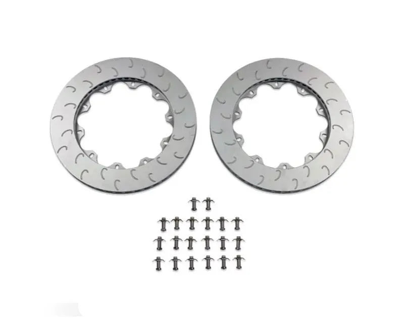 034 Motorsports Replacement Front Rotor Ring Set for BMW M2 Competition M3 M4 2015-2021