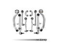 034 Motorsports Control Arm Kit with Aluminum Uprights for Audi S4, A6, VW Passat 94-06