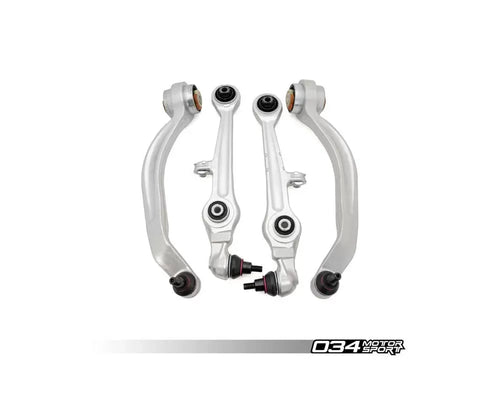 034 Motorsports Rear Lower Control Arm Kit for Audi A4/S4 (B6/B7), Allroad C5, Passat